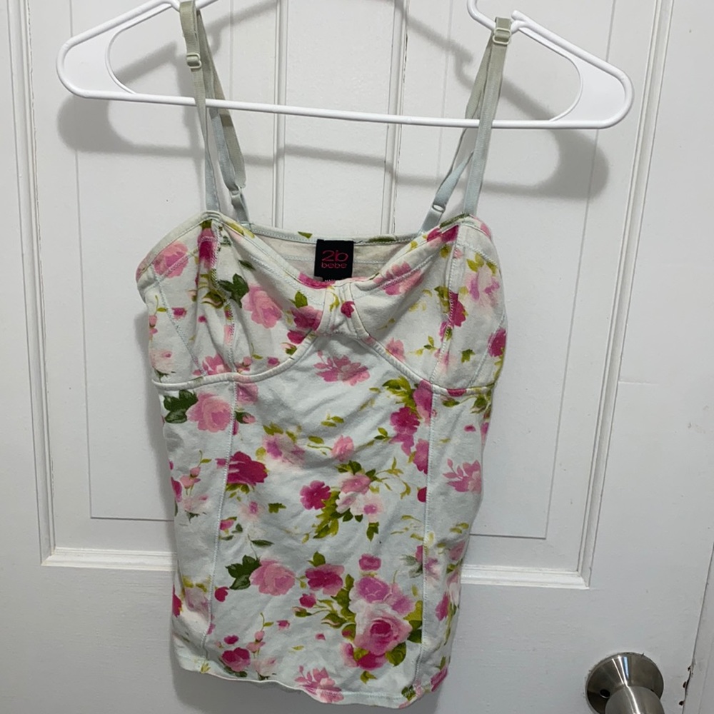 Foral tank top